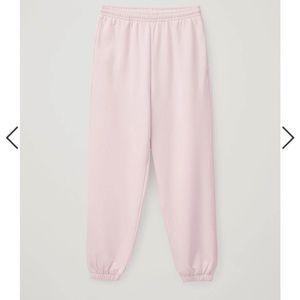 COS pink jogger sweatpants